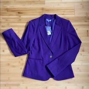 Vivienne Tam Purple Blazer